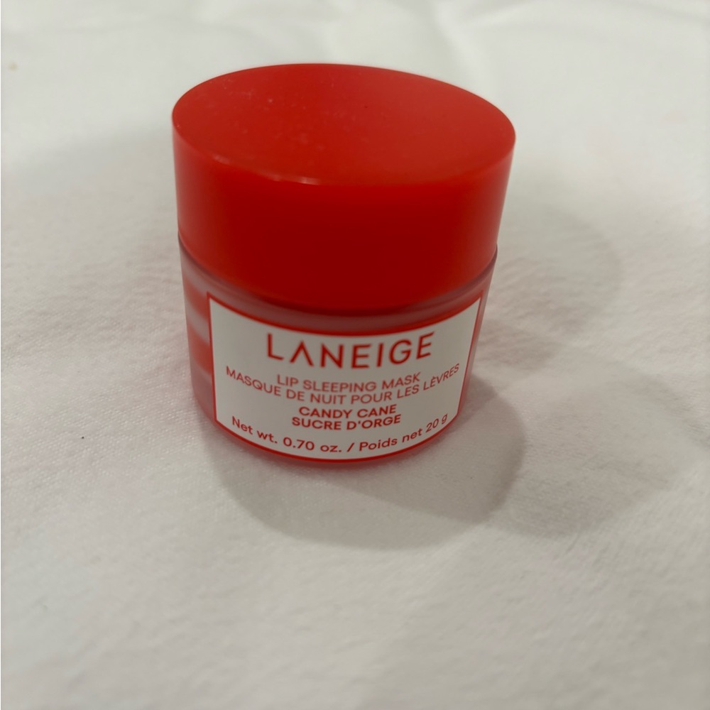 Laneige Candy Cane Lip Sleeping Mask